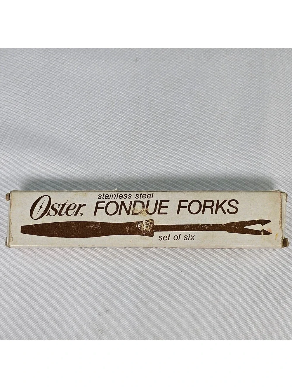 Vintage Oster Stainless Steel Fondue Forks Set of 6 Color Coded Japan 205333-A